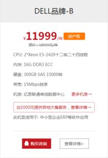 五折促銷企業級dell服務器還送產權,機不可失